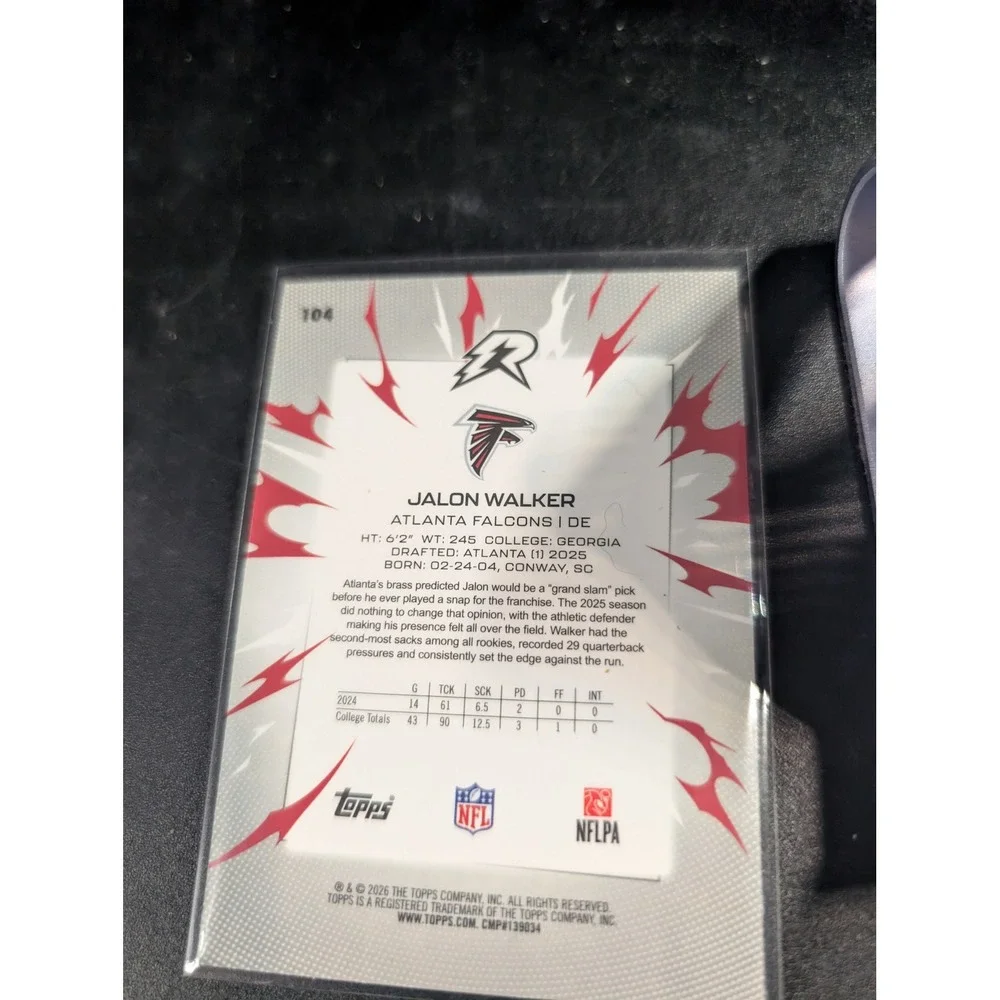 Topps jalon walker